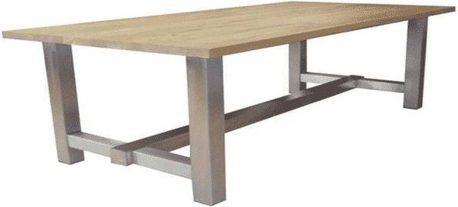 ABC Kantoormeubelen Vergadertafel Londen 200CMx100CMx76CM (bdh) White Oak Matlak