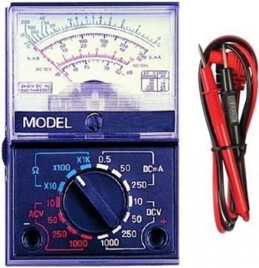 ABC-Led Compacte Analoge Multimeter