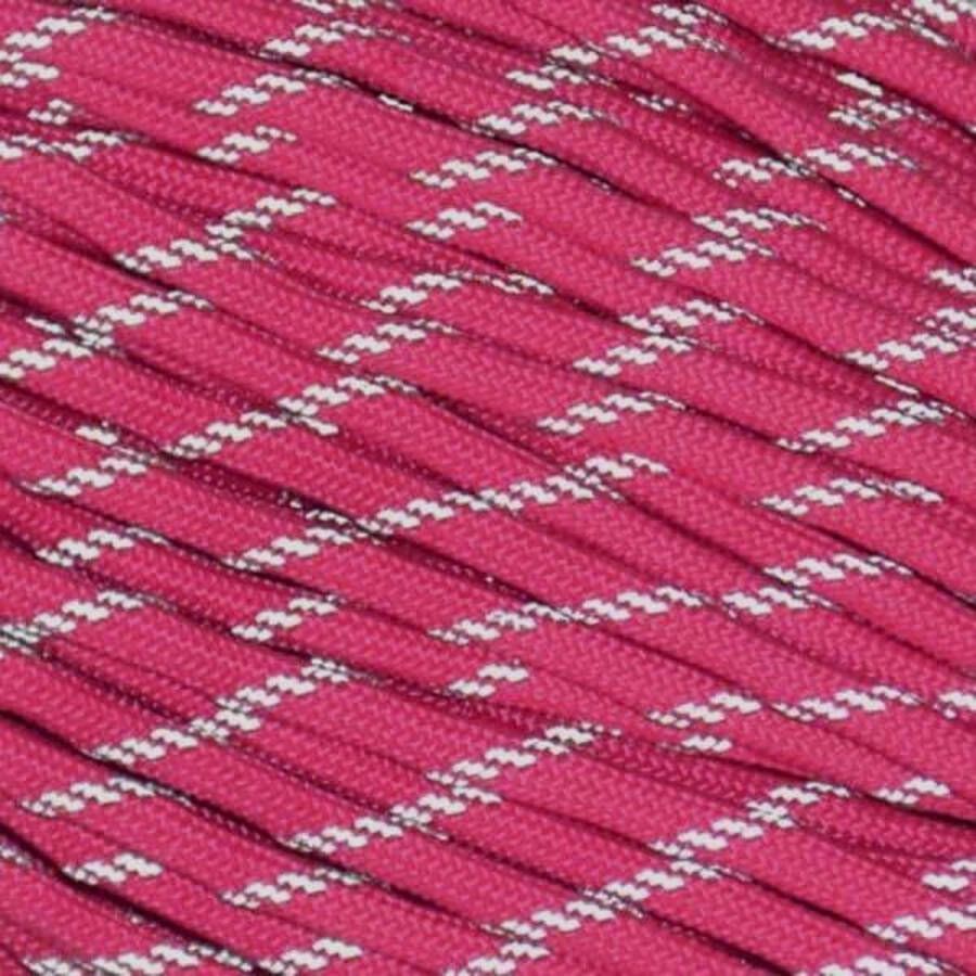 ABC-Led Paracord 550 Tracers Roze Type 3 15 meter #24