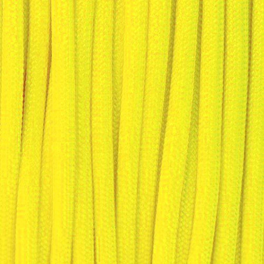 ABC-Led Rol 100 meter Bright Yellow Paracord 550 Type 3 #76
