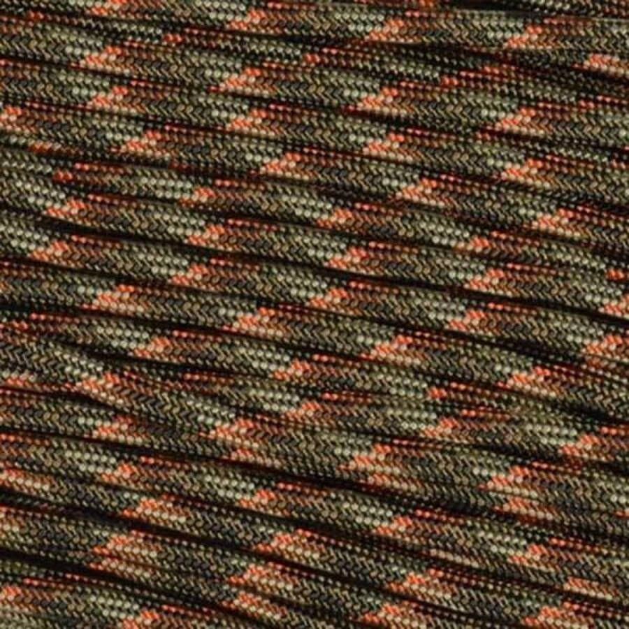 ABC-Led Rol 100 meter Camo Woodland Paracord 550 #22