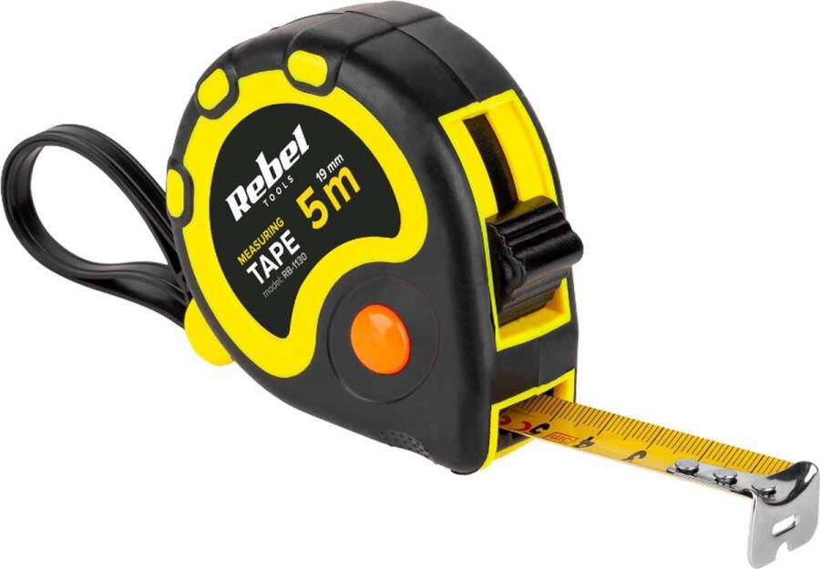 ABC-Led Rolmaat 5 meter 19mm Lock functie