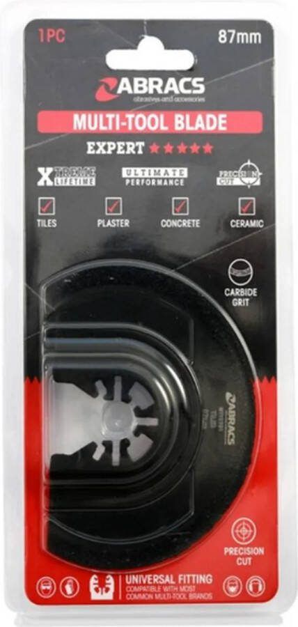 Abracs Radiale Multi-Tool Zaagblad 87 mm Tegels