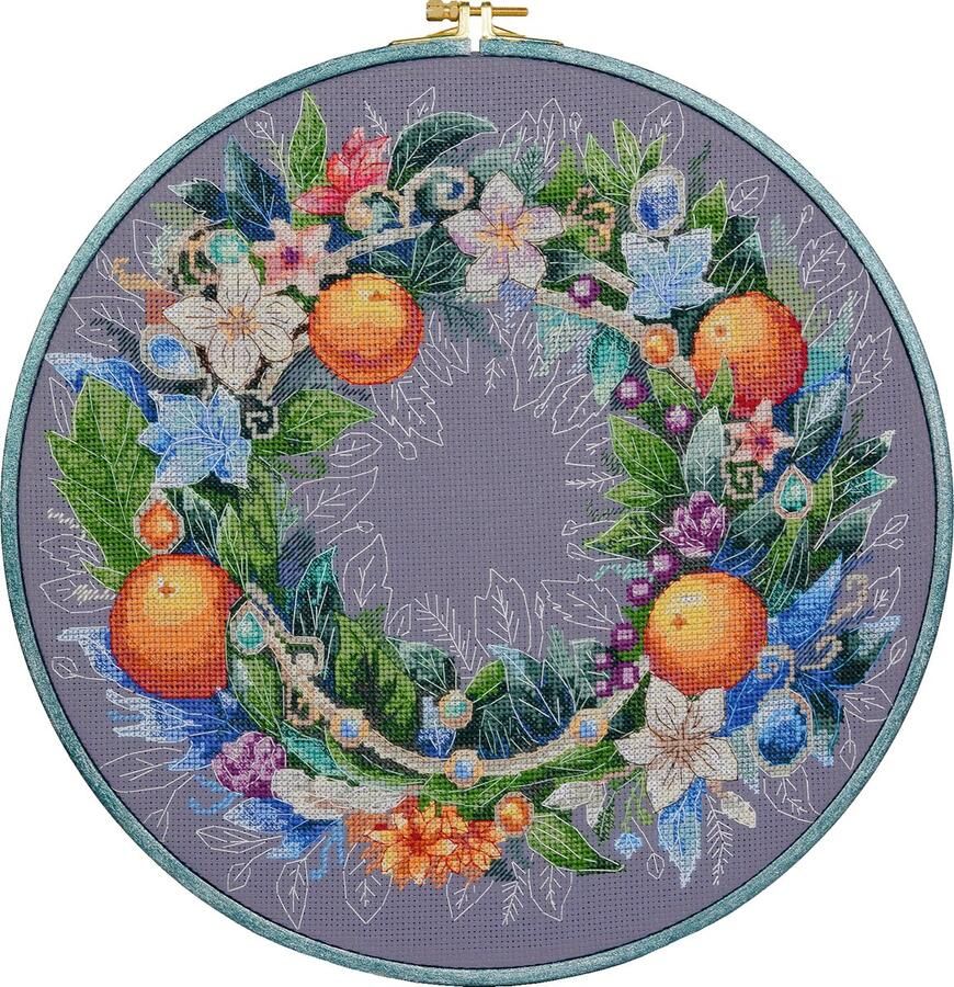 Abris Art Borduurpakket An Exquisite Holiday Een voortreffelijke vakantie