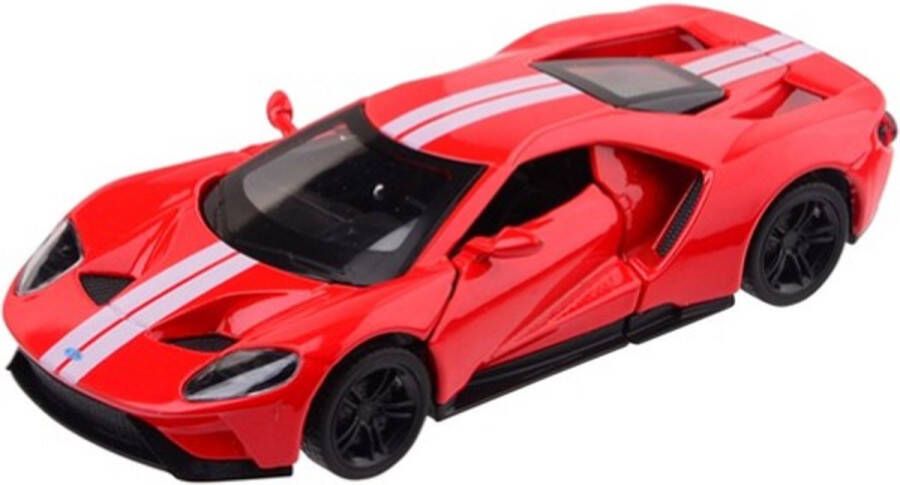 Absolute Motors Supercars Ford GT (Rood) (10 cm) 1 43 {Modelauto Schaalmodel Miniatuurauto Speelgoed}