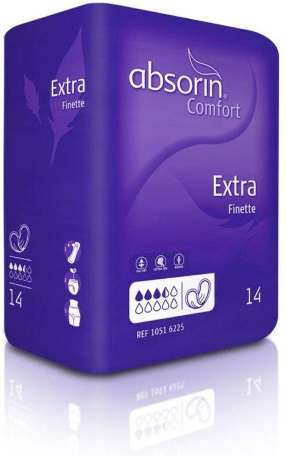 Absorin Comfort Absorin Extra Finette Inlegkruisjes