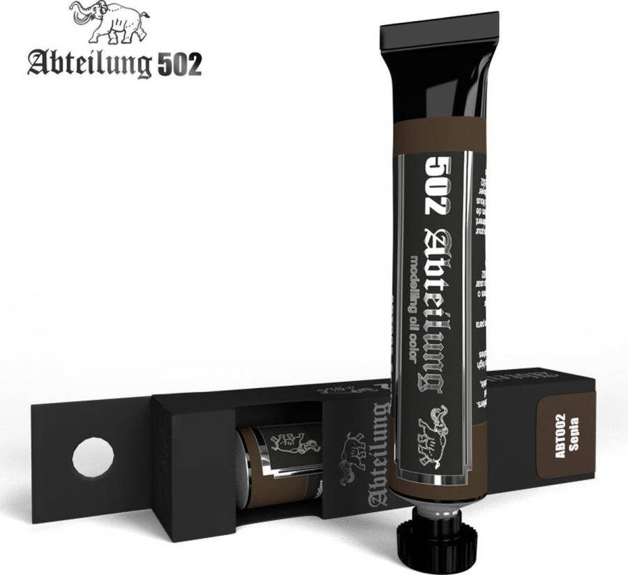 Abteilung 502 Sepia Olieverf 20ml ABT002