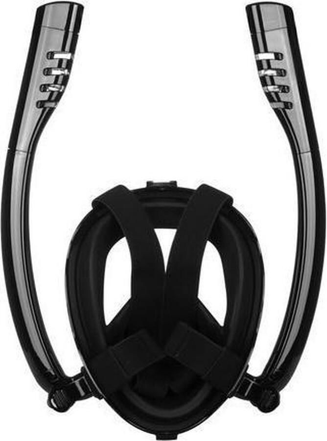 Abtraco Import SNORKEL- EN DUIKMASKER MAAT L XL TWEE BUISJES OM TE ADEMEN