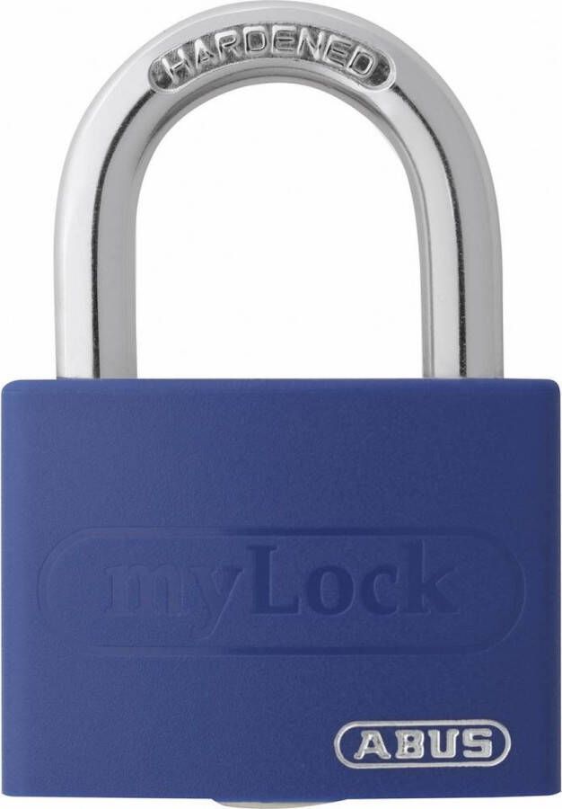 ABUS aluminium hangslot T65AL 40 blauw