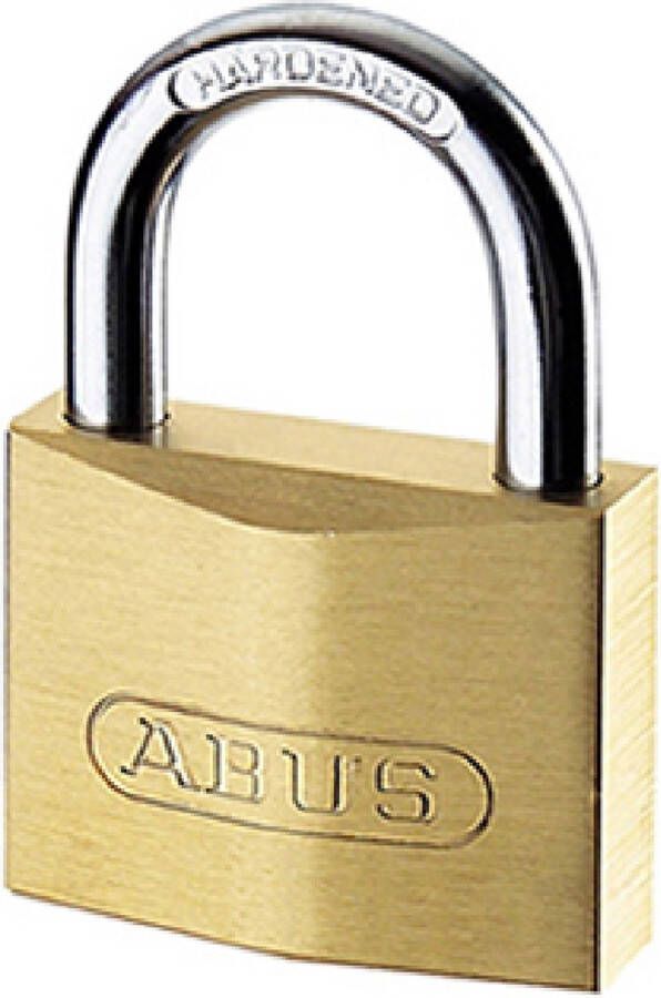 Abus Messing hangslot verschillend sluitend