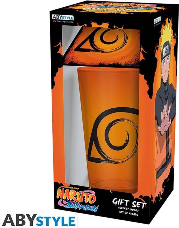 ABY Style Naruto Shippuden Glas & Onderzetter