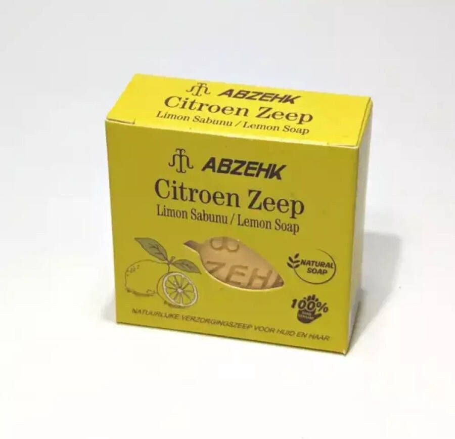 Abzehk Handzeep Sabun Handsoap Citroen Limon Lemon 125gr