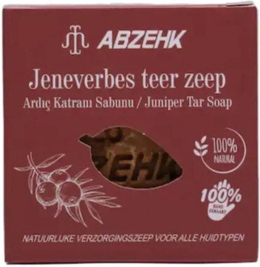 Abzehk Handzeep Sabun Handsoap Jeneverbes Teer Ardıç Katranı Juniper Tar 125gr