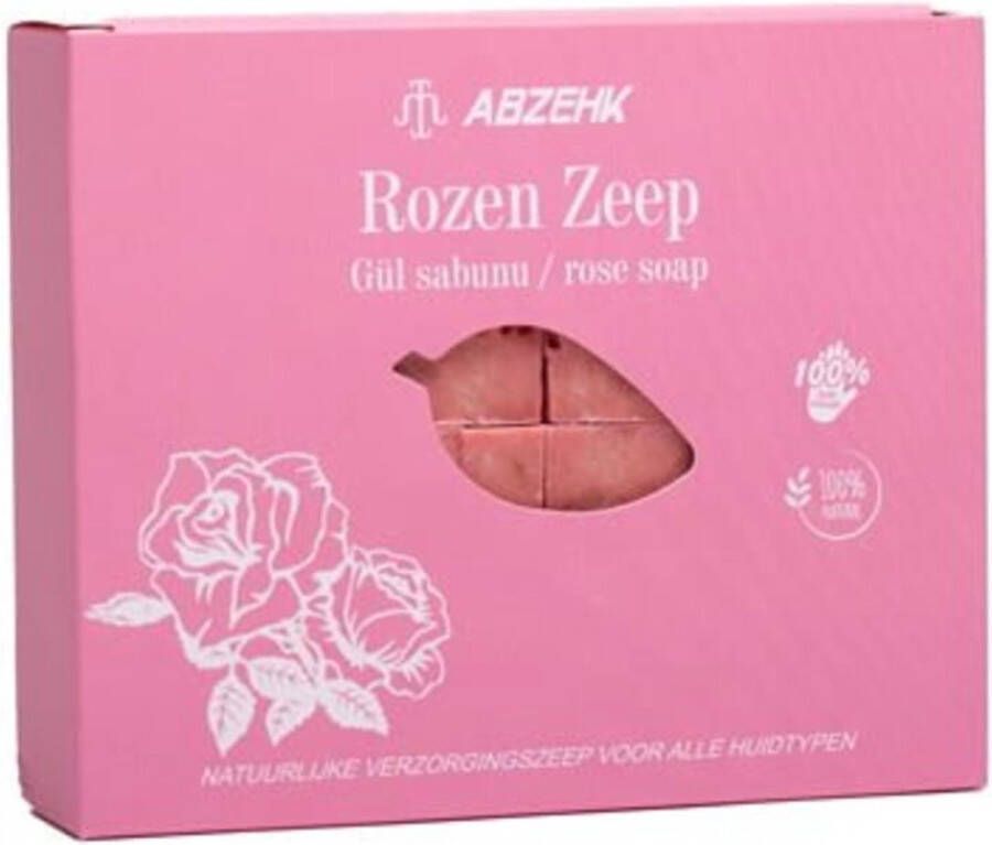 Abzehk Handzeep Sabun Handsoap Rozen Gül Rose 125gr