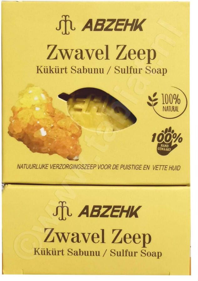 Abzehk Handzeep Sabun Handsoap Zwavel Kükürt Sulfur 125gr