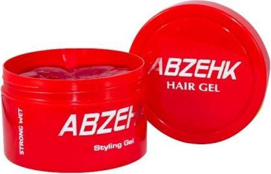 Abzehk Styling Gel Red Strong Wet 450ml