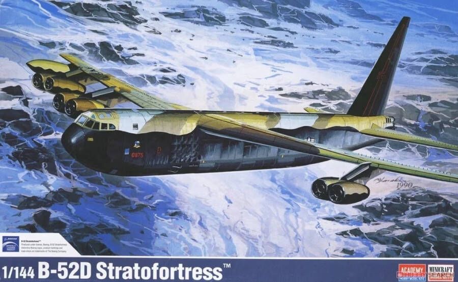 Academy 1:144 12632 B-52D Stratofortress Plane Plastic Modelbouwpakket