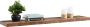 ACAZA Boeken Plank van 120 cm lang industrieel design vintage bruin - Thumbnail 1