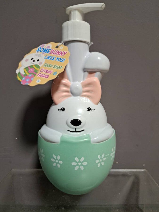 Accentra geschenk kinderen somebunny likes you handzeep konijn leuk kado pasen