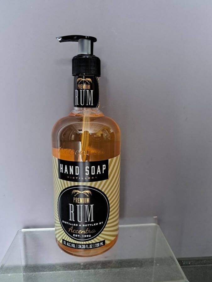 Accentra Handzeep rum leuk geschenk vriend kerst vader dag grappig kado