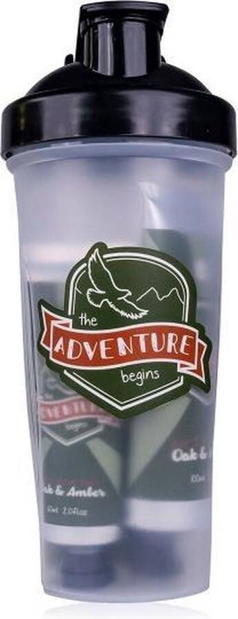 Accentra The adventure badset met drinkfles hair body wash aftershave balm drinkfles