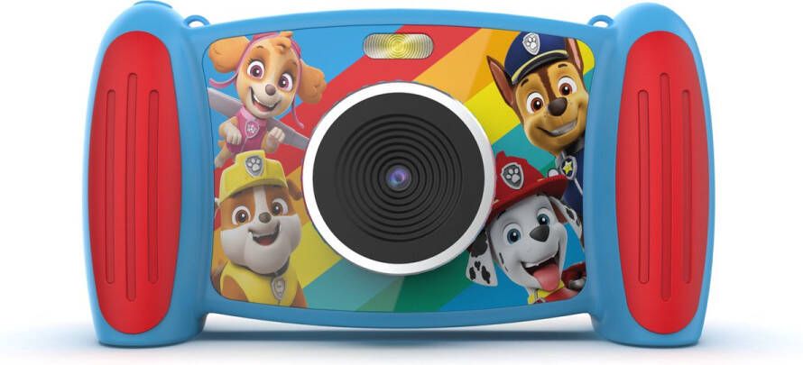 Accutime Interactieve Kindercamera Paw Patrol 5MP Foto 1080p Videoresolutie 4-Voudige Zoom 5 Grappige Filters En Speciale Effecten 4 Coole Games 2-in-1 Scherm Met Micro SD-kaart Vanaf 3 Jaar