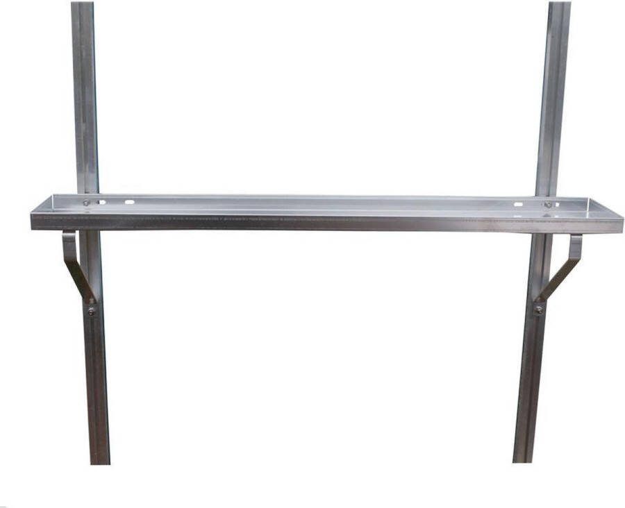 Acd Tuinkas schappenset aluminium 2 st