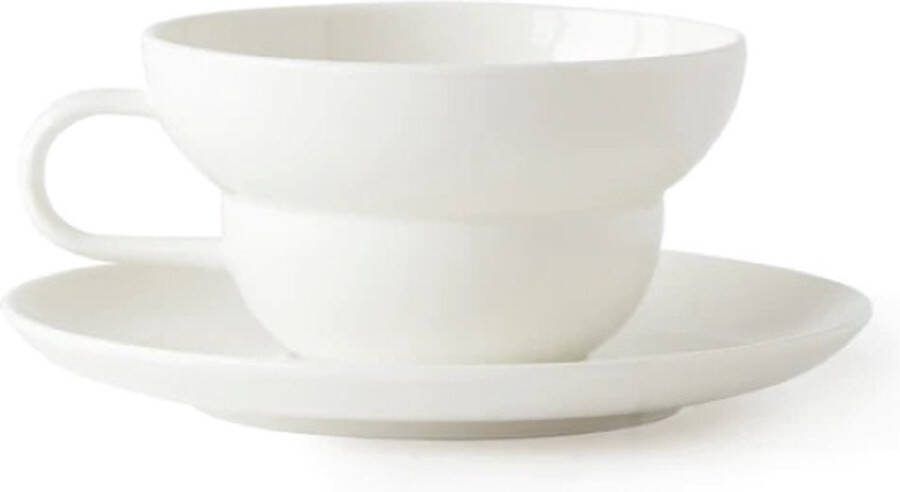 Acme & Co ACME Bibby kop en schotel Milk (wit) 250 ml