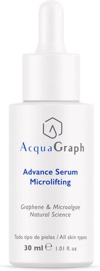 AcquaGraph Gezichtsserum Microlifting Effect Hydratatie & Versteviging 30 ml Doorzichtig