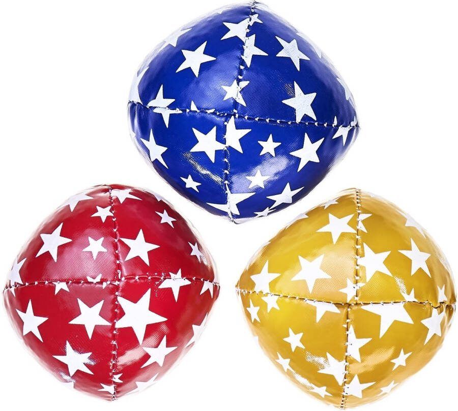 Acrobat 3 Jongleer Ballen Junior (80 g) Blauw Rood & Geel