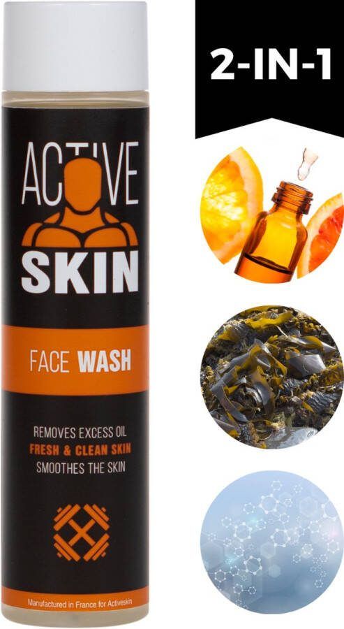 Activeskin Face Wash Gezichtsreiniger Acne Face Scrub face wash mannen glycerine exfoliant 200ml