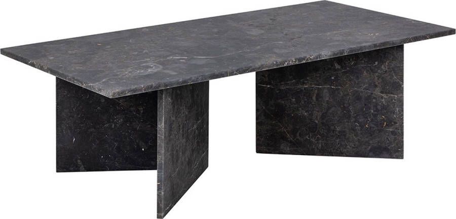 Bendt Salontafel Shaunika Marmer 140 x 70cm marron bruin
