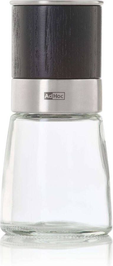 Ad Hoc Adhoc CeraCut Peper- of Zoutmolen Glas Zwart