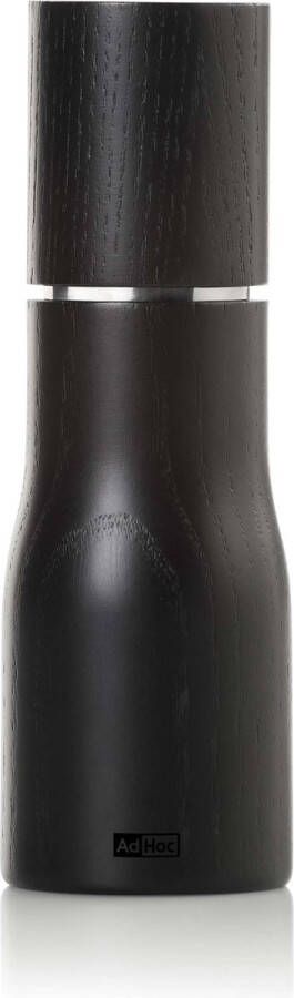 Ad Hoc Adhoc Levo Peper- of Zoutmolen 15 cm Essenhout Zwart