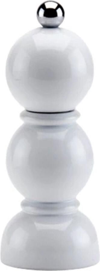 Addison Ross Mini Bobbin peper- of zoutmolen H14cm wit