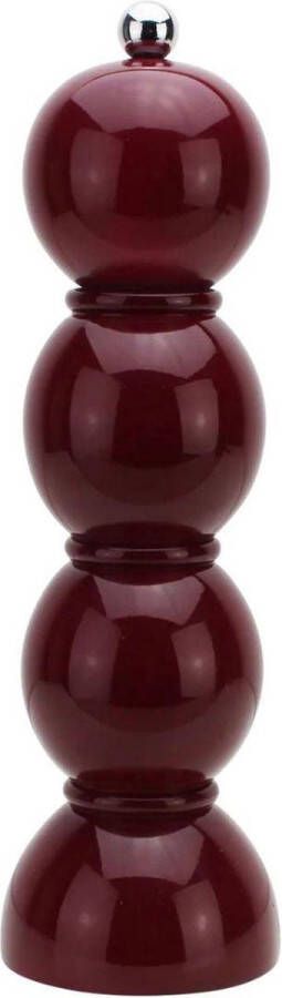 Addison Ross Peper- en zoutmolen Bobbin Dark Cherry 24cm Peper- en zoutmolen