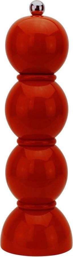 Addison Ross Peper- en zoutmolen Bobbin Red 24cm Peper- en zoutmolen