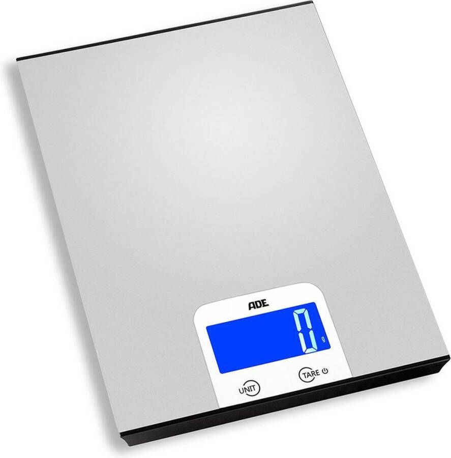 ADE Keukenweegschaal Alessa Elektronisch Zilver
