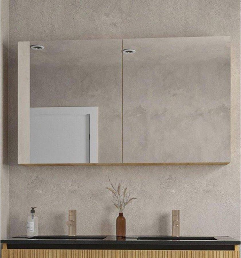 Adema Holz Spiegelkast 120x70cm eiken