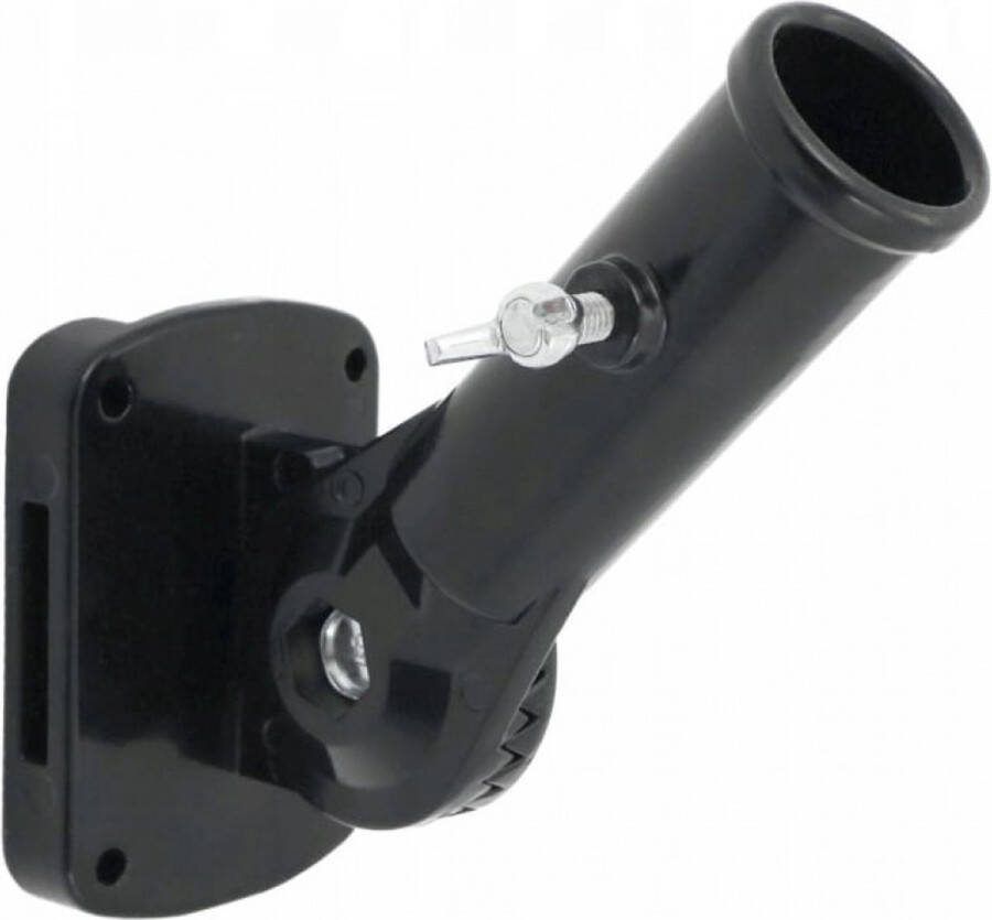 ADGO-TOOLS Vlaggenstokhouder Zwart Vlaggenstok Houder Aluminium