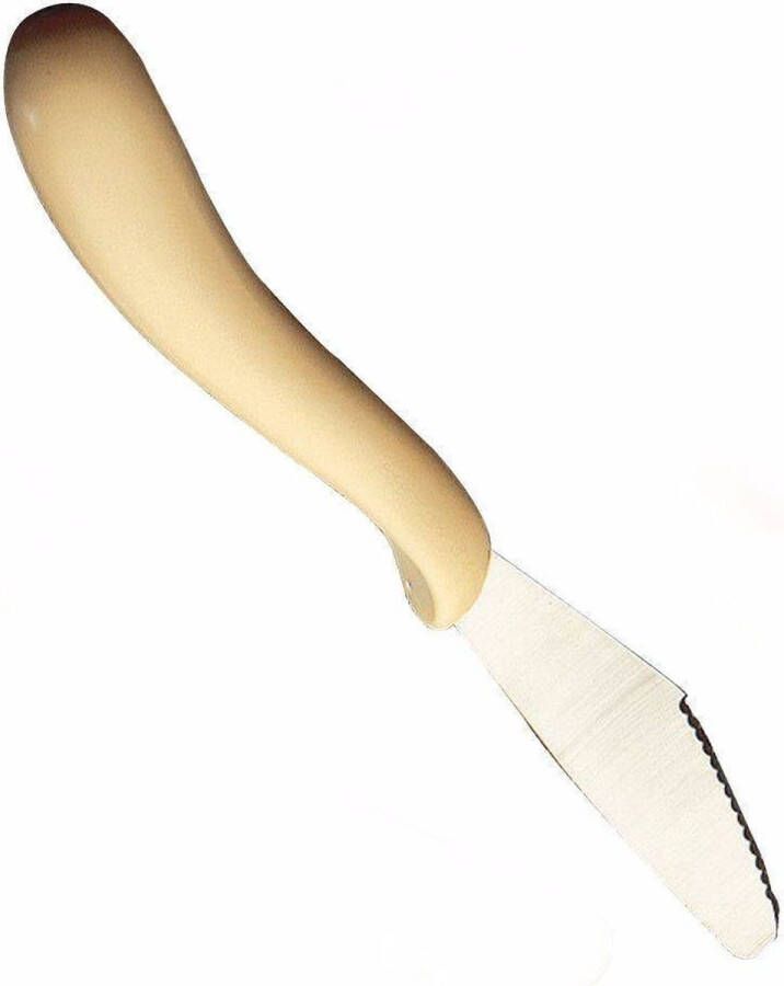 Adhome Aangepast bestek met anatomische handgreep- vork ivoor