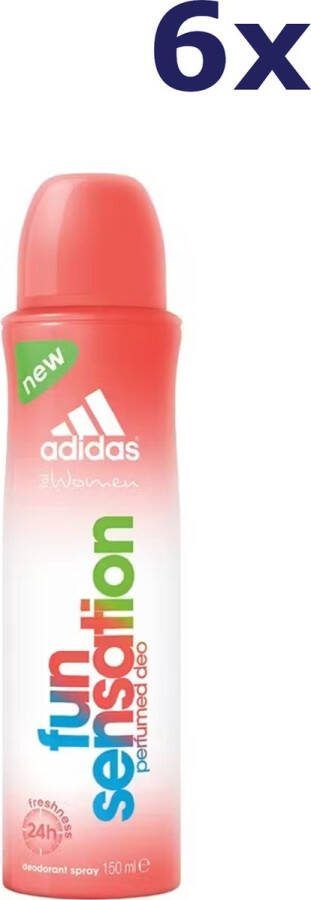 Adidas 6x Deospray 150ml Fun Sensation