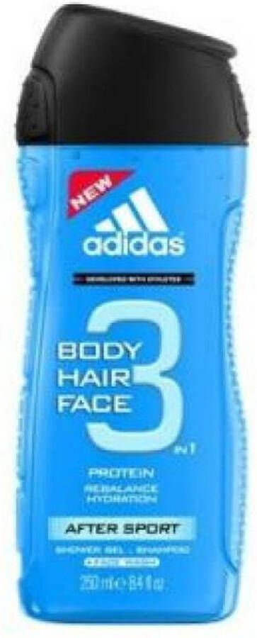 Adidas After A3 Sport Men 3in1 Shower Gel 250ML