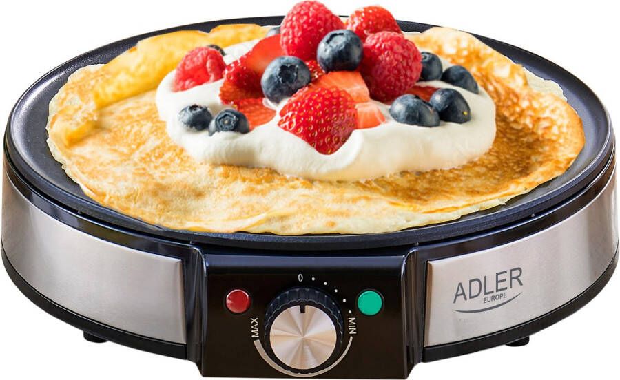 Merkloos Top Choice Crepe maker Elektrische pannenkoeken maker 30 cm