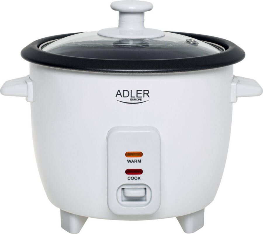 Adler AD 6418 Rijstkoker Wit 0.6 liter