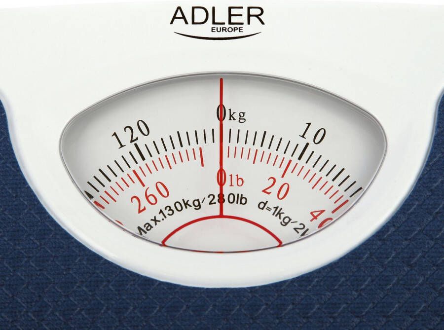 Adler AD 8151b Mechanische personenweegschaal blauw