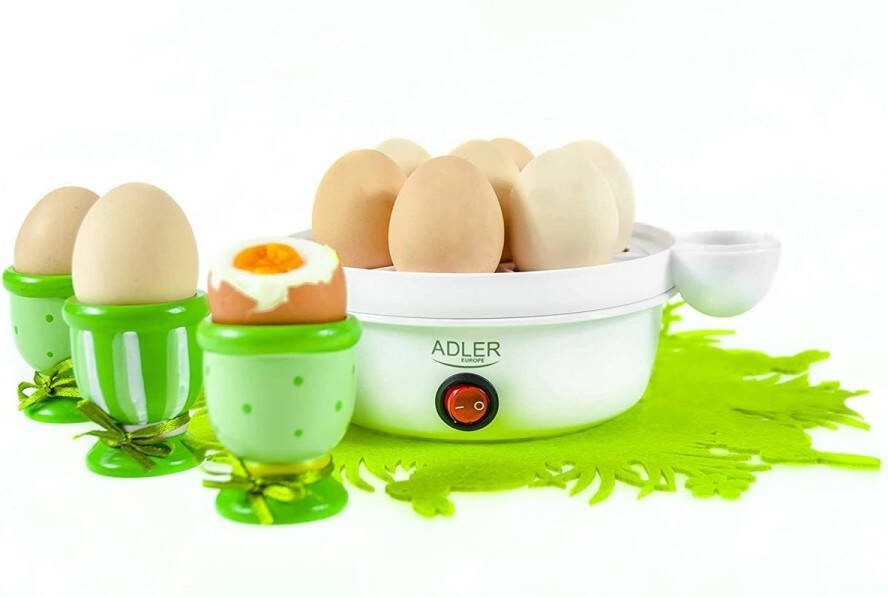 Adler eierkoker AD 4459 wit