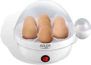 Adler Eierkoker electrisch Geschikt voor 7 eieren RVS
