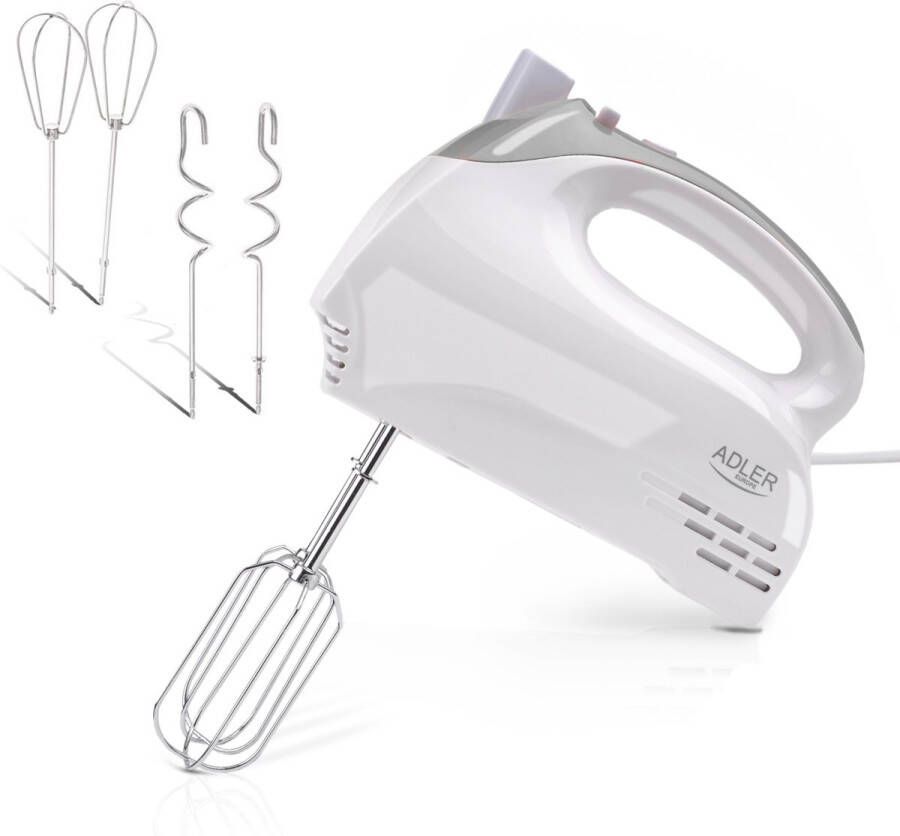 Adler Mixer Handmixer Mixer Handmixer 300w Turbo Functie