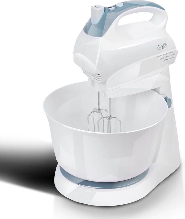 Adler Mixer Handmixer Mixer met mengkom 300W Turbo functie